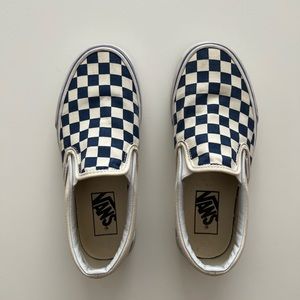 Vans checkered, rare navy/dark blue